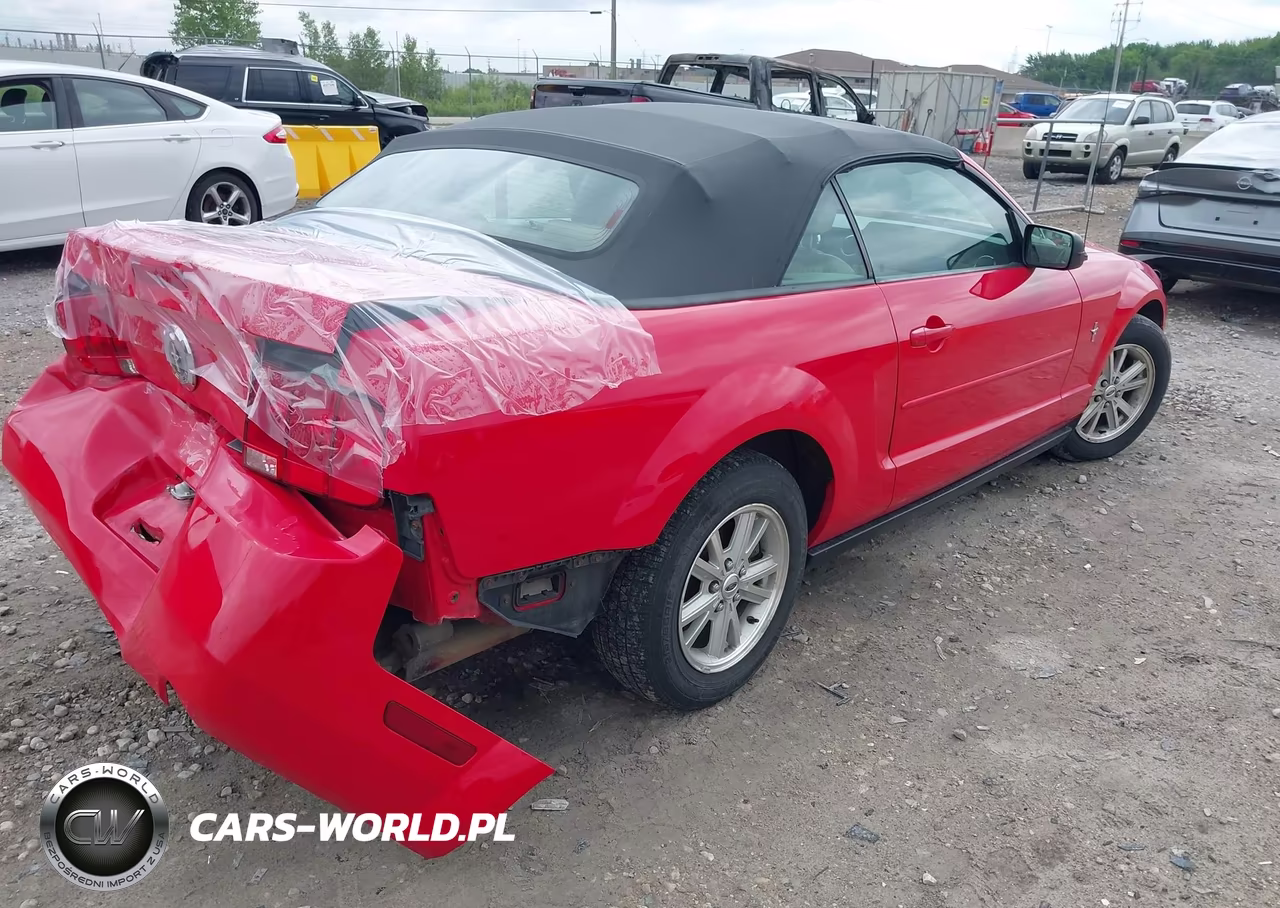 2006 Ford Mustang V6 VIN:1ZVFT84N665138737 - 4