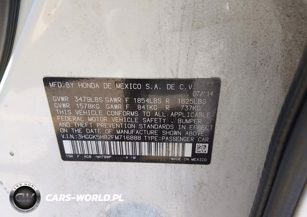 2015 Honda Fit Ex-Ex-L VIN:3HGGK5H82FM716888 - 9
