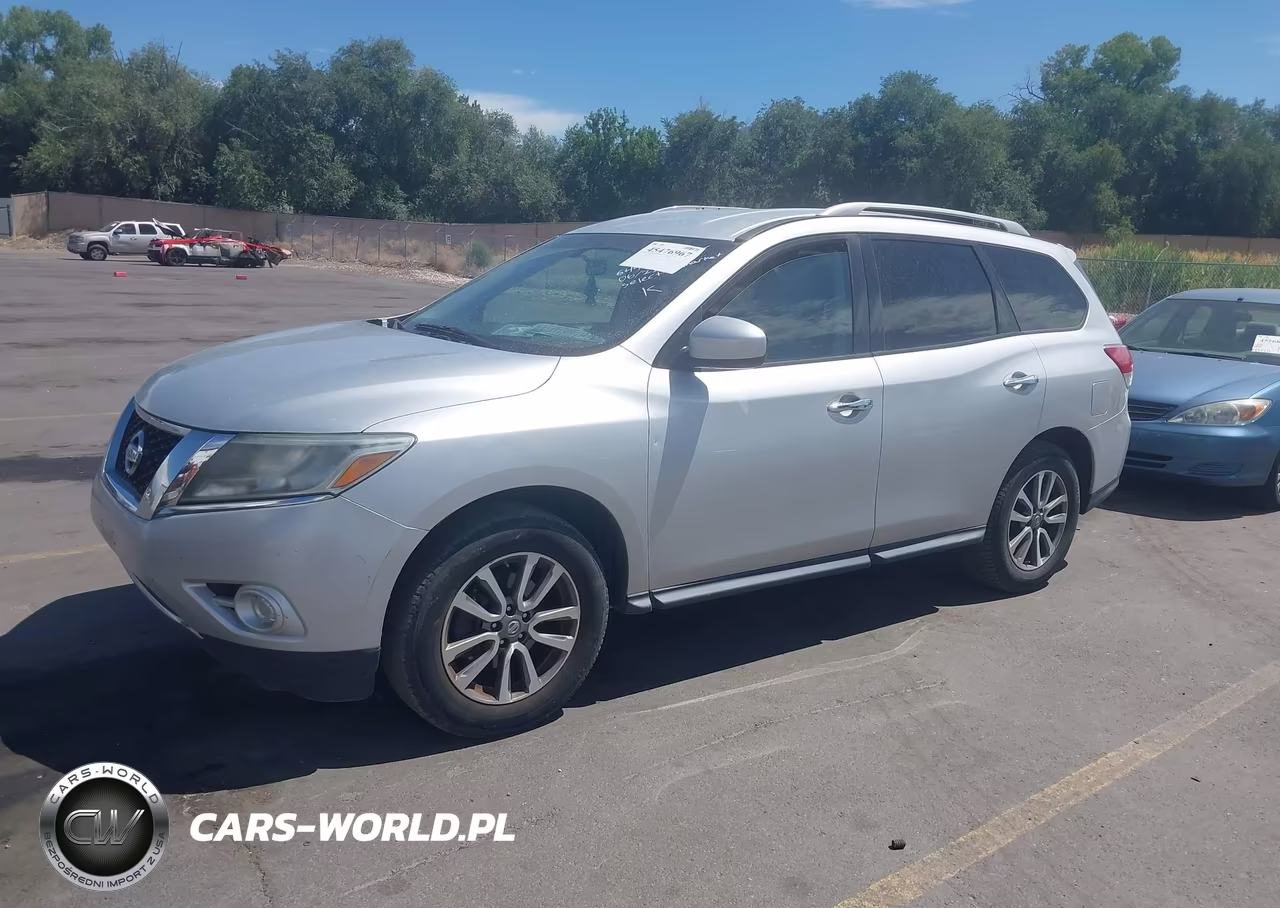 2013 Nissan Pathfinder Sv VIN:5N1AR2MN9DC649307 - 2