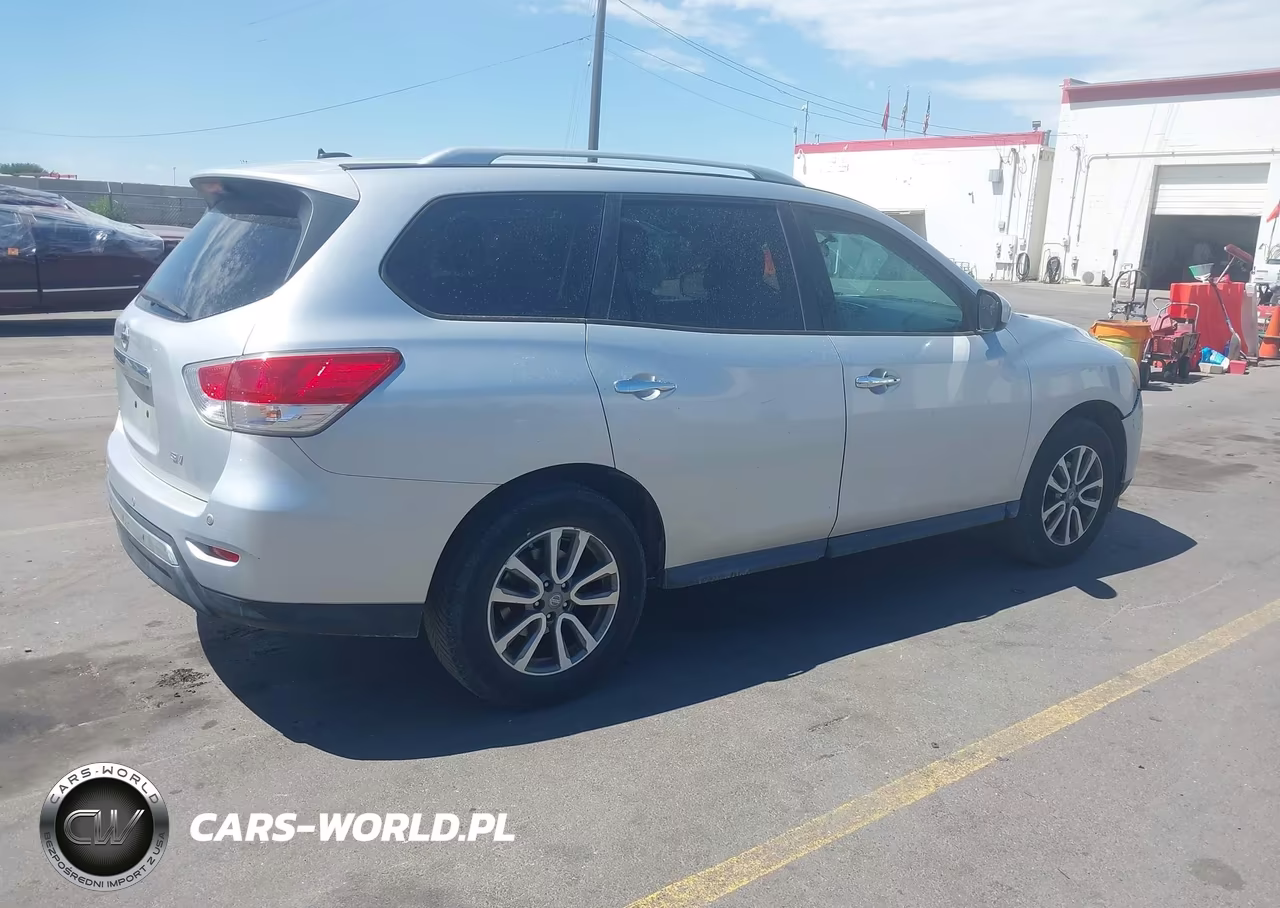 2013 Nissan Pathfinder Sv VIN:5N1AR2MN9DC649307 - 4