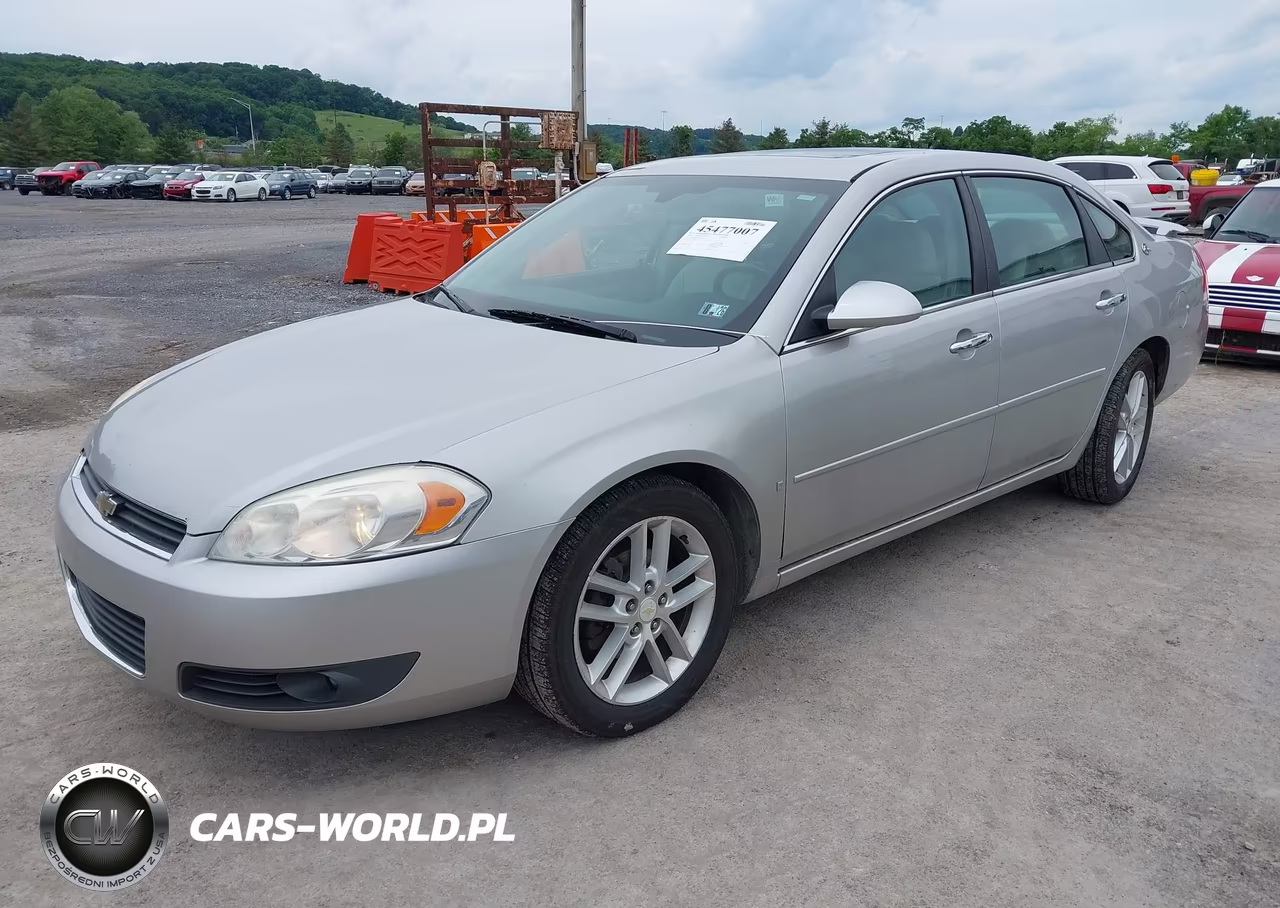 2008 Chevrolet Impala Ltz VIN:2G1WU583081251989 - 2