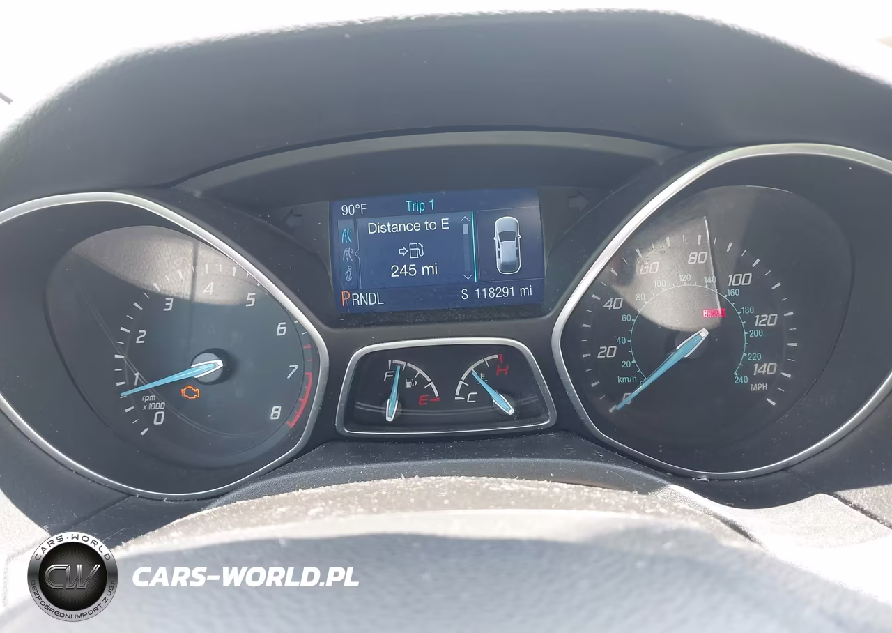 2014 Ford Focus Se VIN:1FADP3F21EL154994 - 7