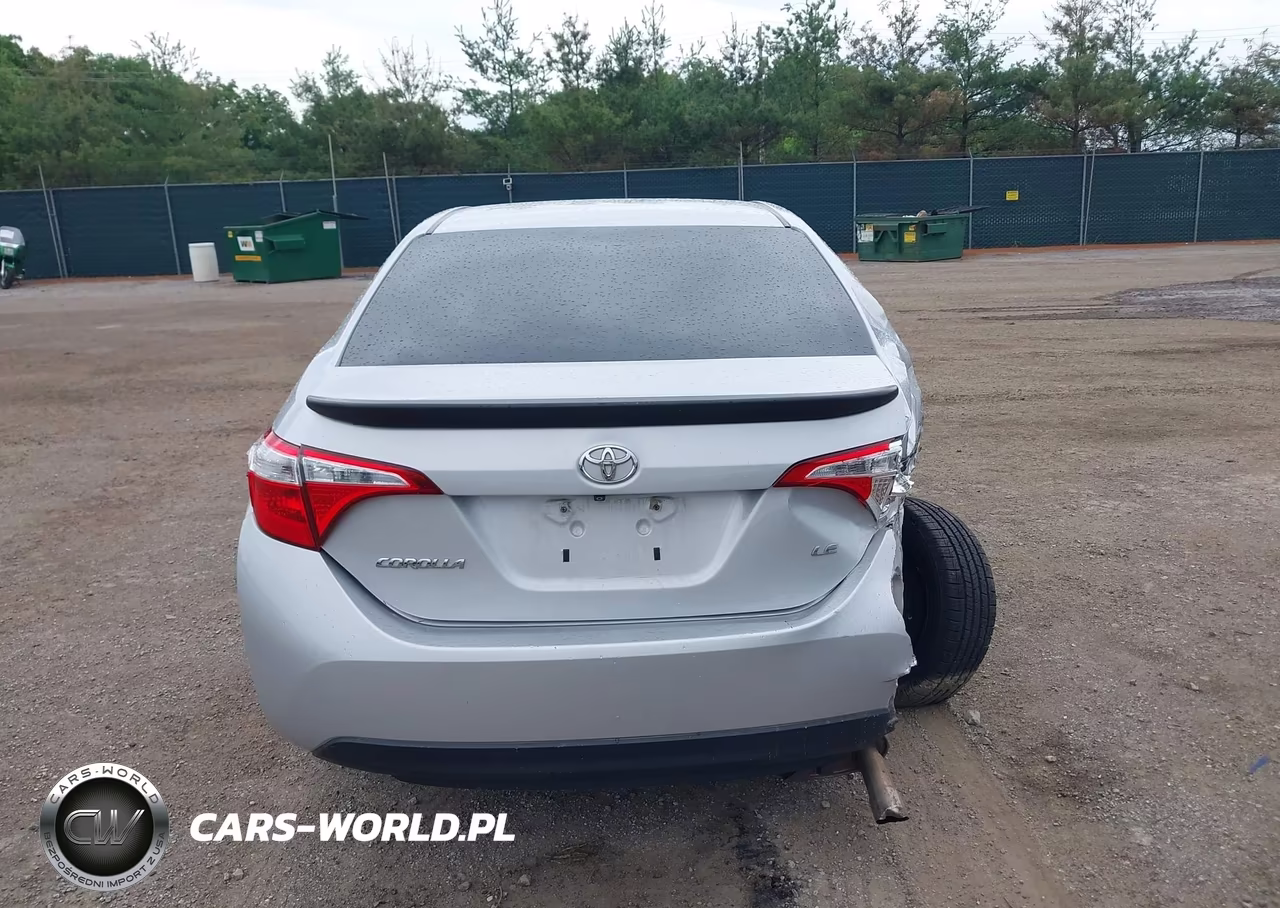 2015 Toyota Corolla Le VIN:2T1BURHE9FC404706 - 16