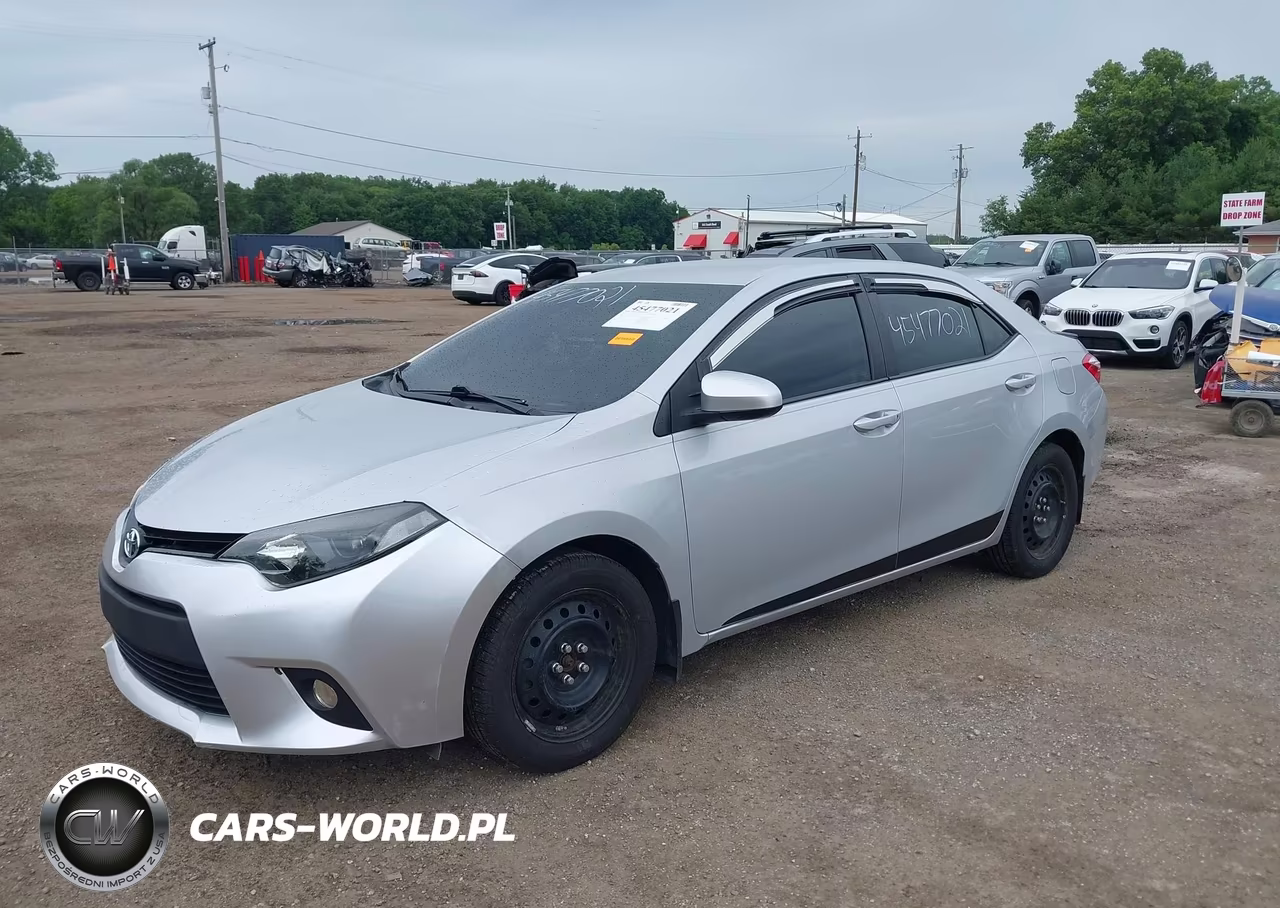2015 Toyota Corolla Le VIN:2T1BURHE9FC404706 - 2