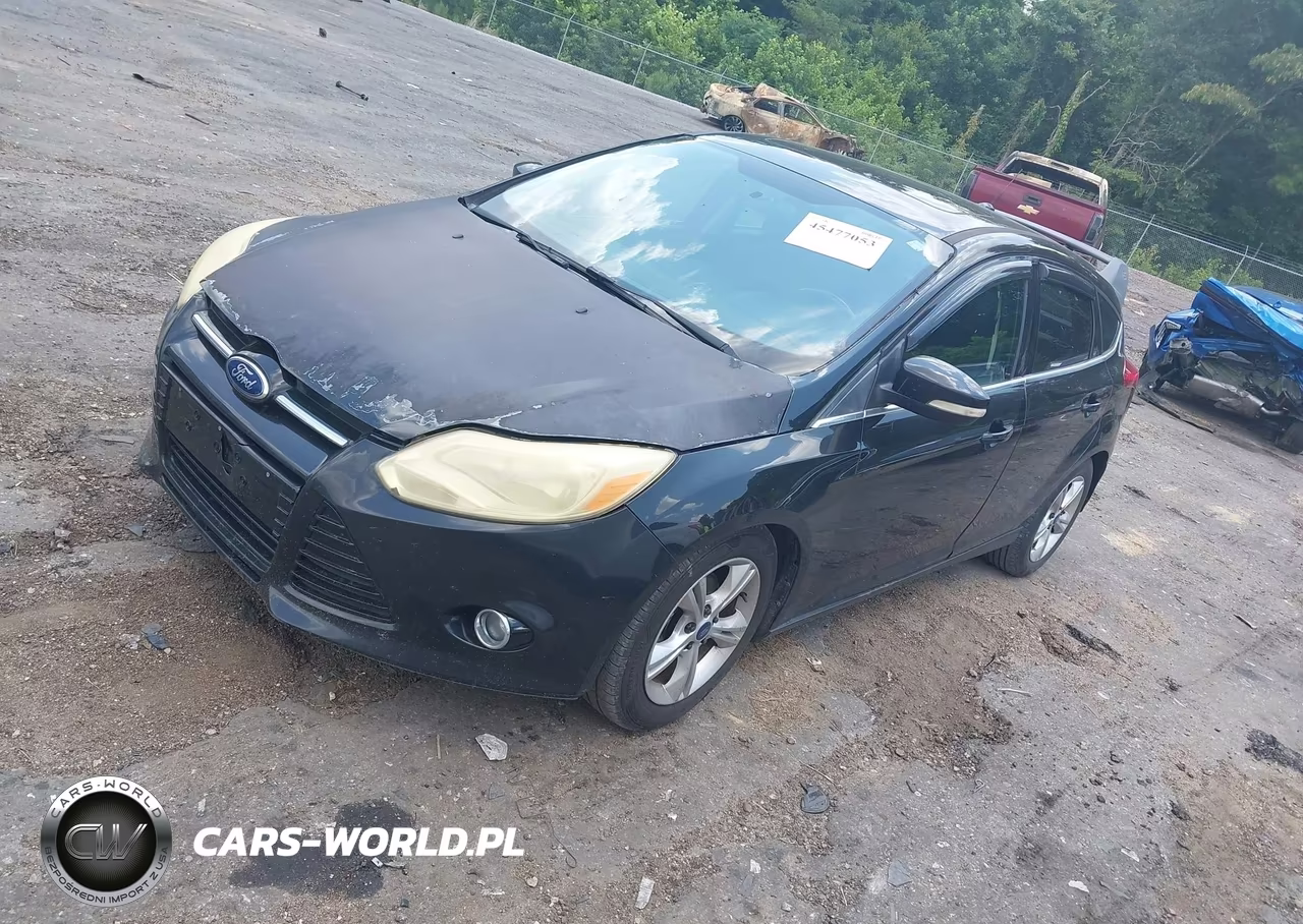 2014 Ford Focus Titanium VIN:1FADP3N27EL396027 - 2