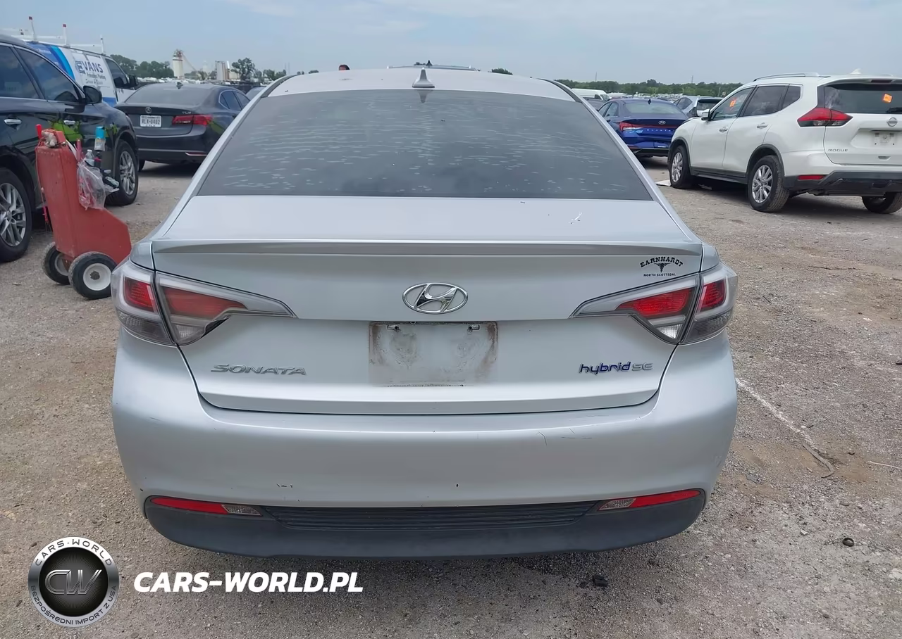 2017 Hyundai Sonata Hybrid Se VIN:KMHE24L35HA070866 - 16