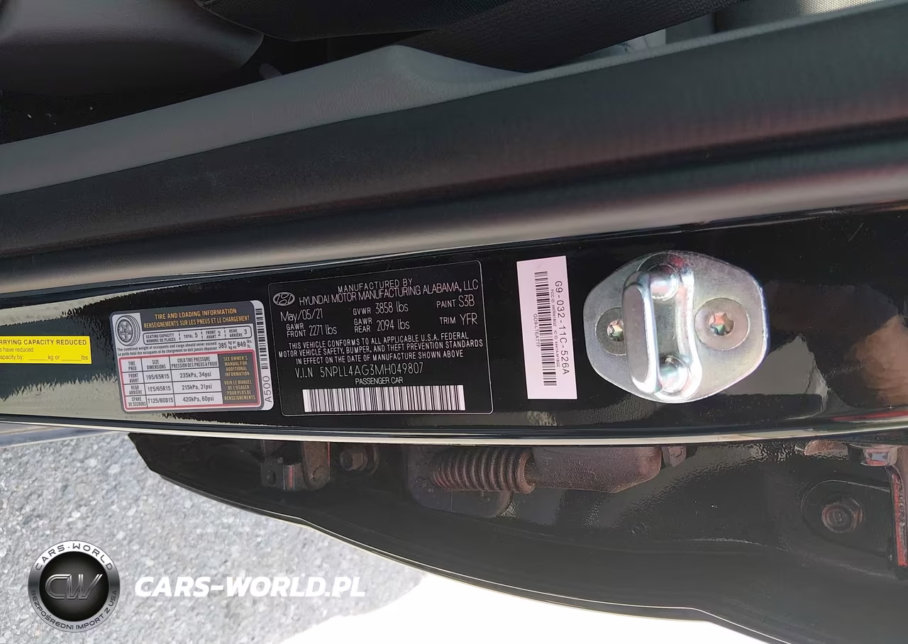 2021 Hyundai Elantra Se VIN:5NPLL4AG3MH049807 - 9