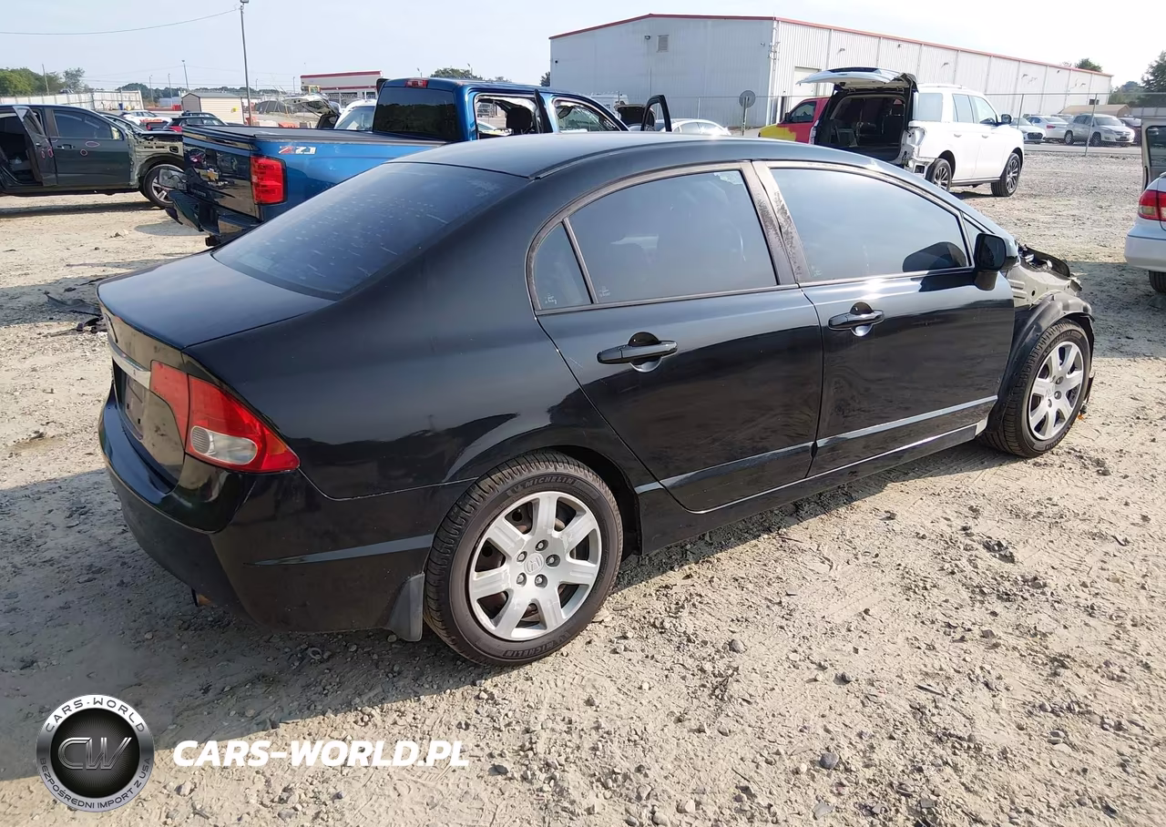2010 Honda Civic Lx VIN:2HGFA1F51AH324119 - 4