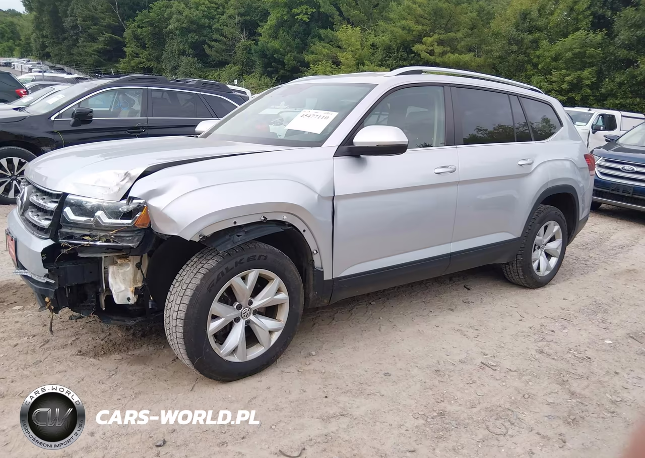 2018 Volkswagen Atlas 3.6L V6 Se VIN:1V2KR2CA3JC574301 - 2