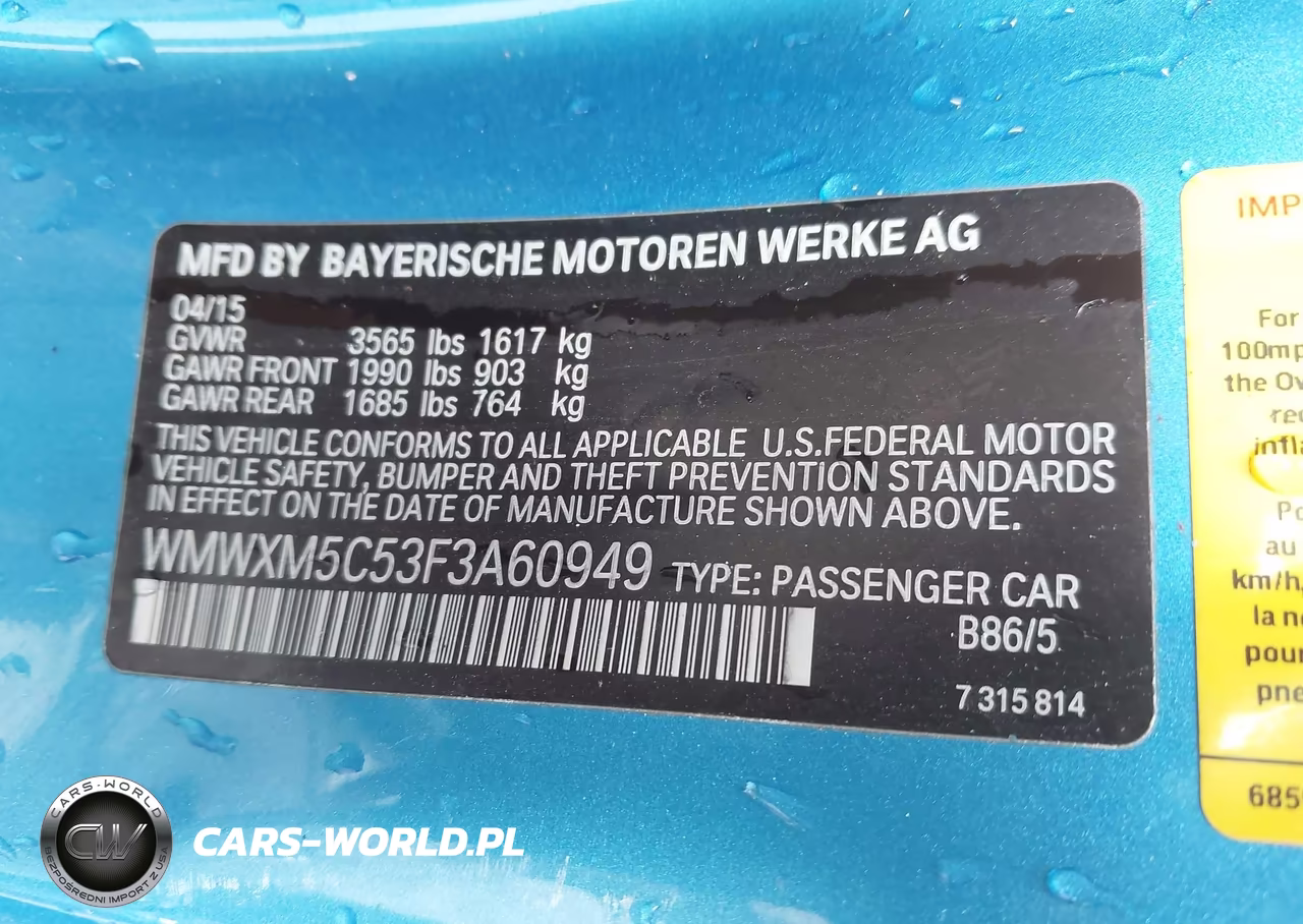 2015 Mini Hardtop Cooper VIN:WMWXM5C53F3A60949 - 9
