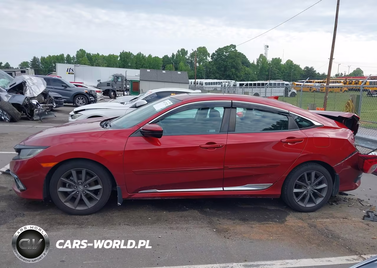 2019 Honda Civic Ex VIN:19XFC1F34KE001137 - 14