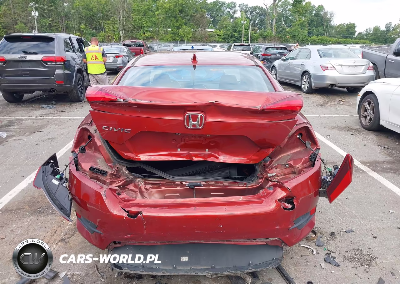 2019 Honda Civic Ex VIN:19XFC1F34KE001137 - 16