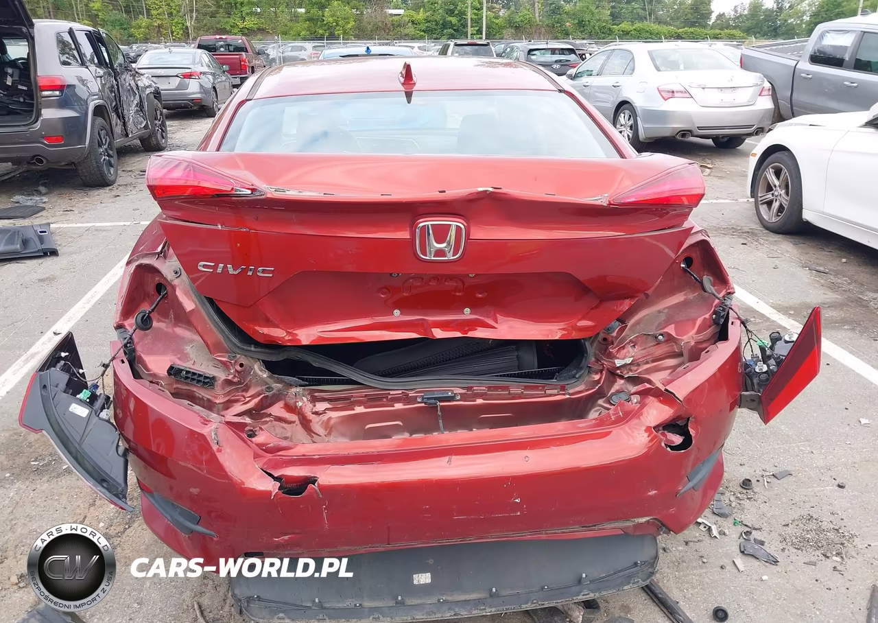 2019 Honda Civic Ex VIN:19XFC1F34KE001137 - 6