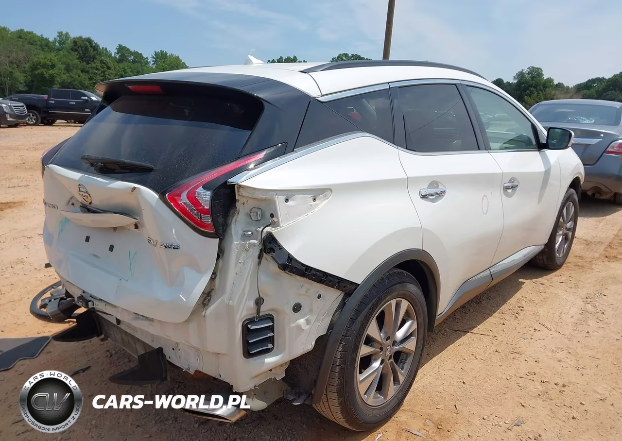 2015 Nissan Murano Sv VIN:5N1AZ2MH8FN257968 - 4