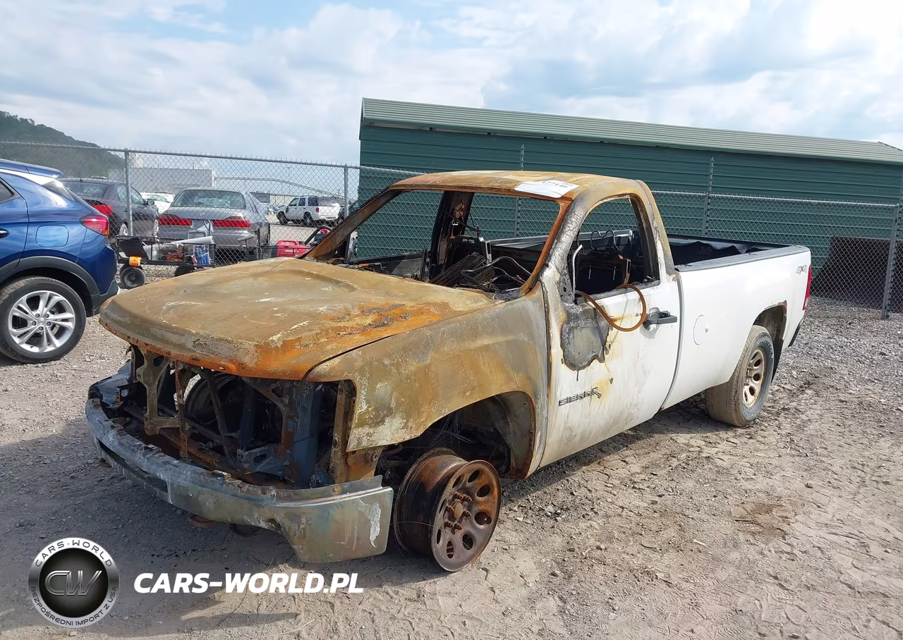 2011 GMC Sierra 1500 Work Truck VIN:1GTN2TEX5BZ126845 - 2