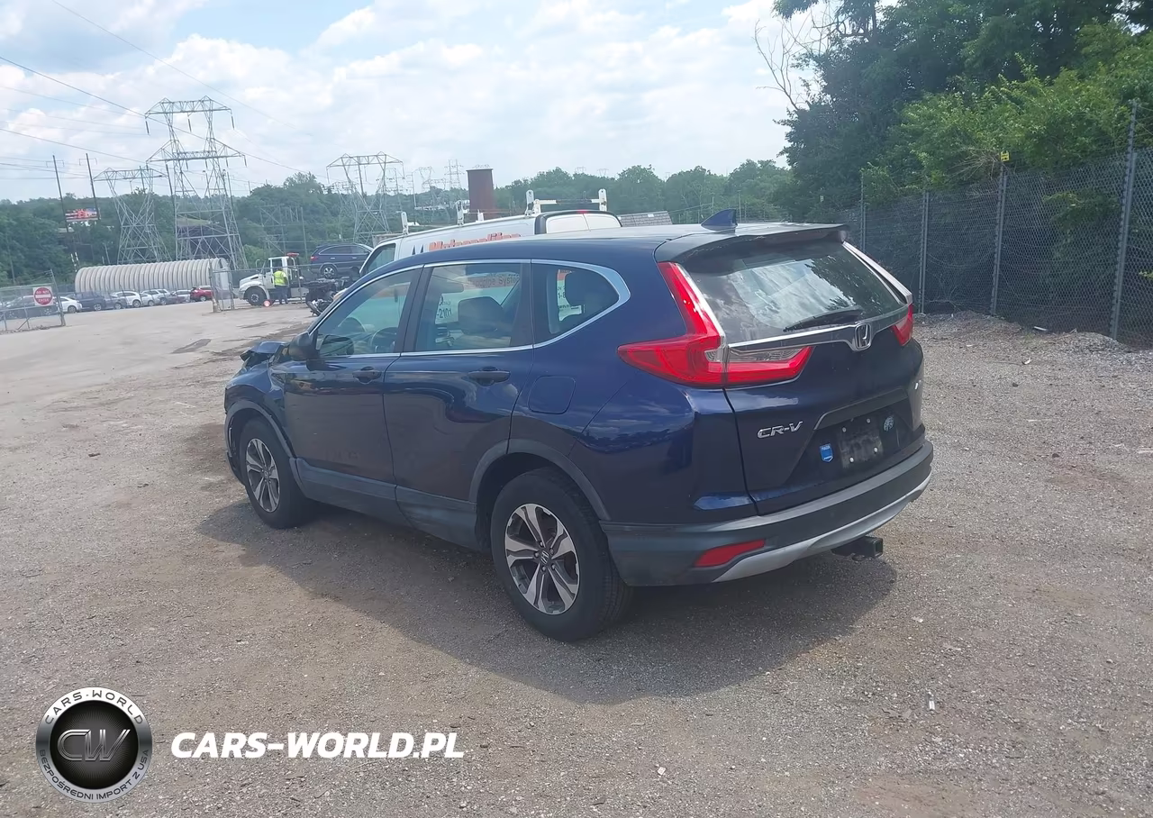 2017 Honda Cr-V Lx VIN:2HKRW6H31HH204165 - 3