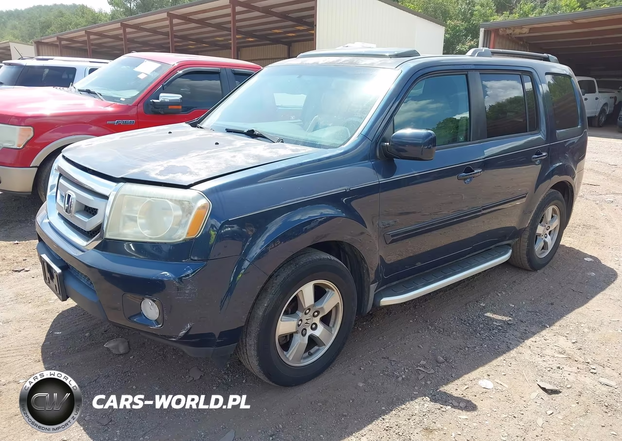 2009 Honda Pilot Ex-L VIN:5FNYF38559B012372 - 2