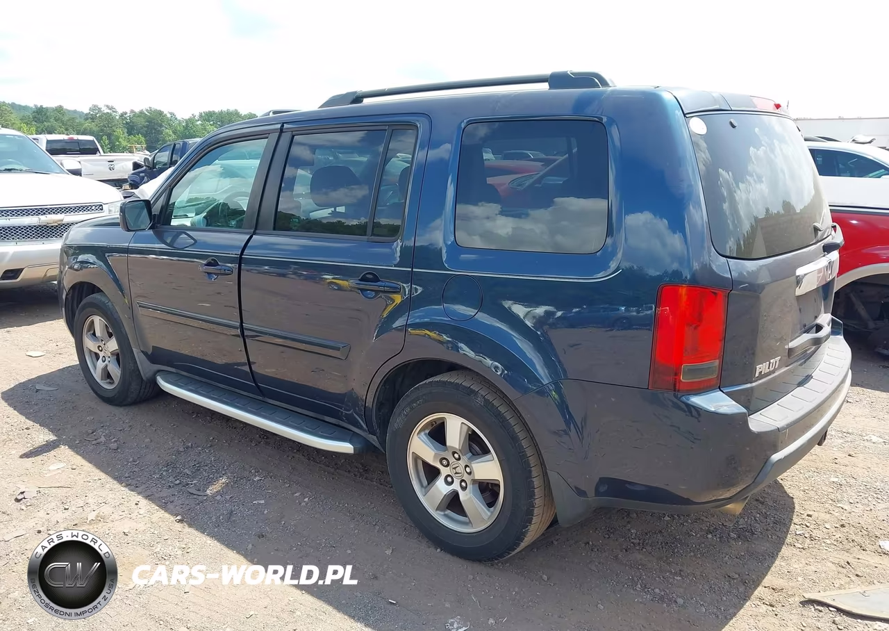 2009 Honda Pilot Ex-L VIN:5FNYF38559B012372 - 3