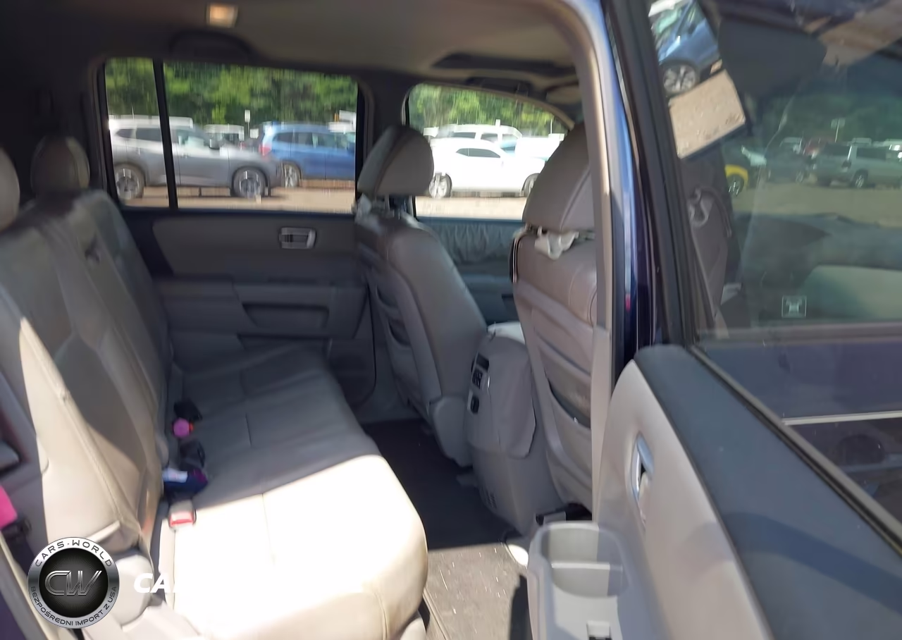 2009 Honda Pilot Ex-L VIN:5FNYF38559B012372 - 8
