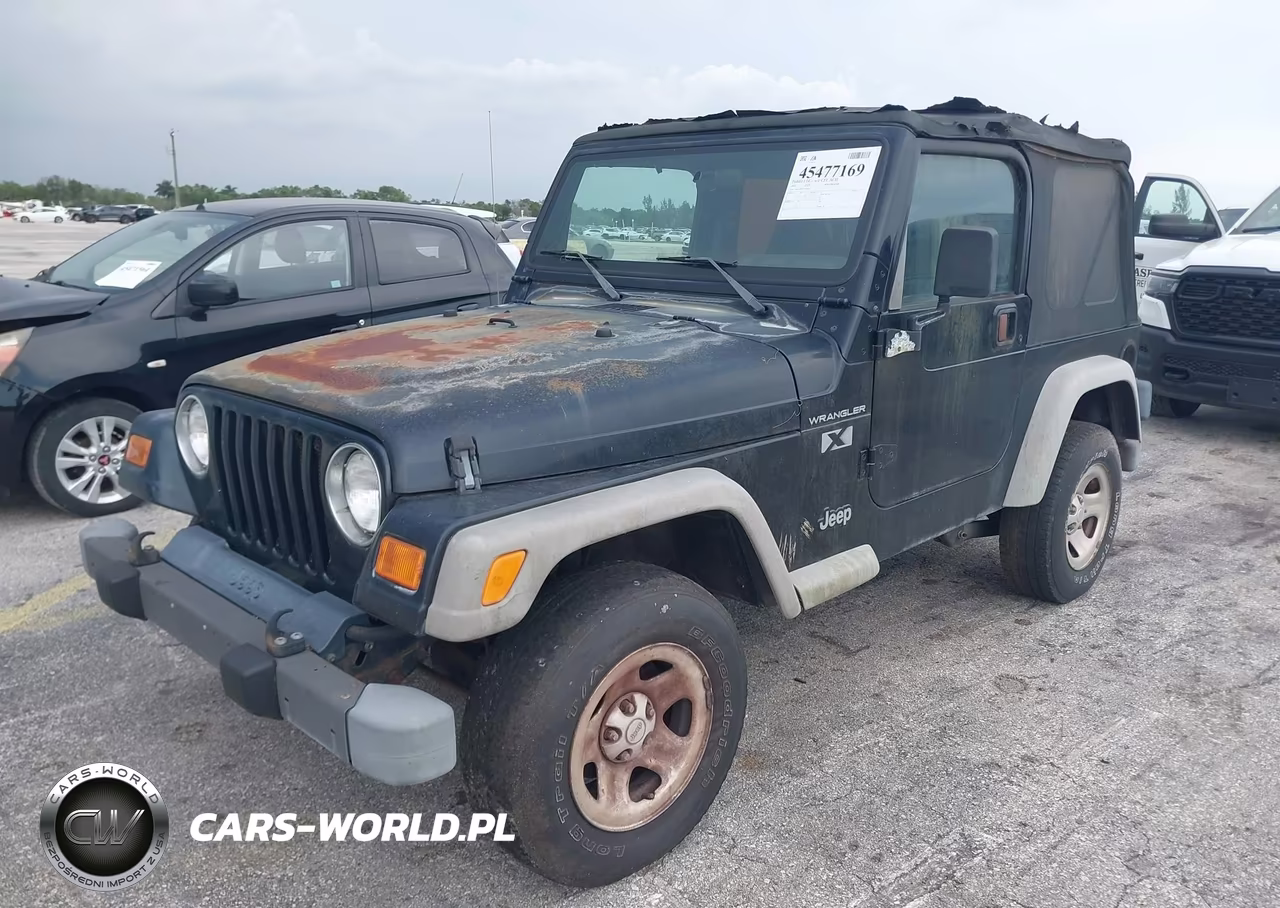 2002 Jeep Wrangler X VIN:1J4FA39S52P719097 - 2
