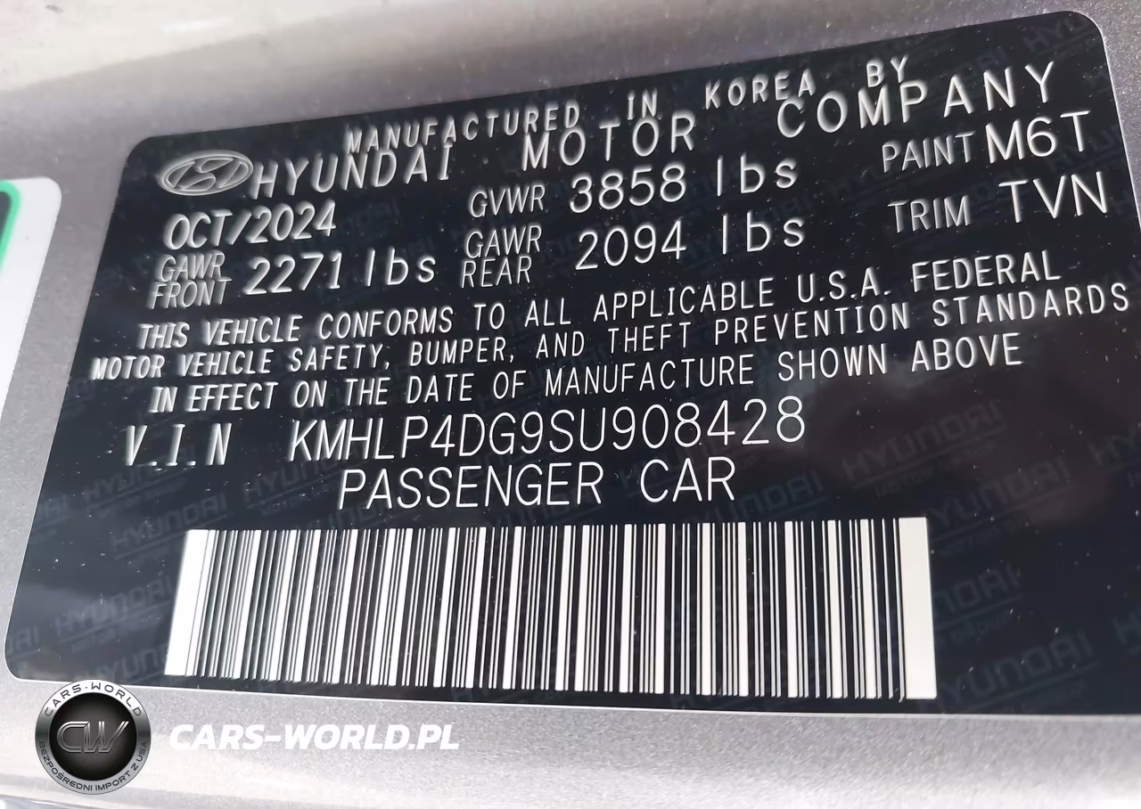 2025 Hyundai Elantra Limited VIN:KMHLP4DG9SU908428 - 9