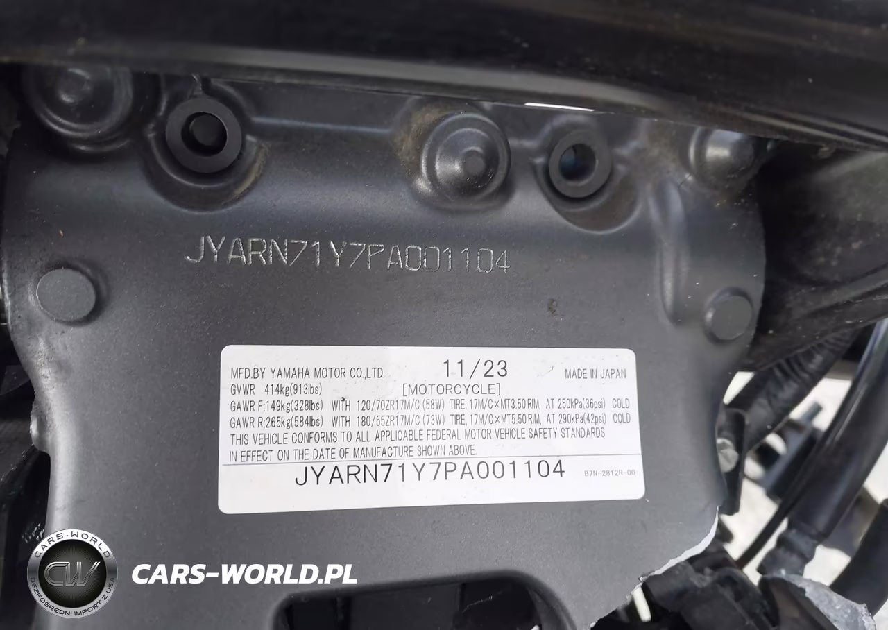 2023 Yamaha Mt09 C VIN:JYARN71Y7PA001104 - 10