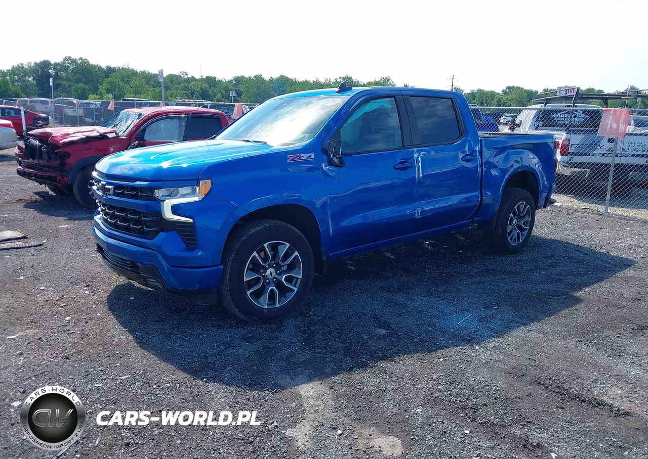 2023 Chevrolet Silverado 1500 4Wd Short Bed Rst VIN:1GCUDEED8PZ243317 - 2