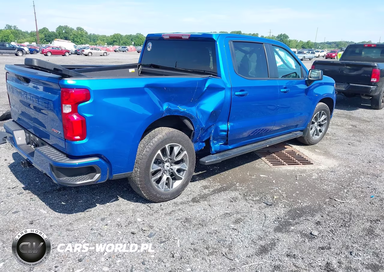 2023 Chevrolet Silverado 1500 4Wd Short Bed Rst VIN:1GCUDEED8PZ243317 - 4