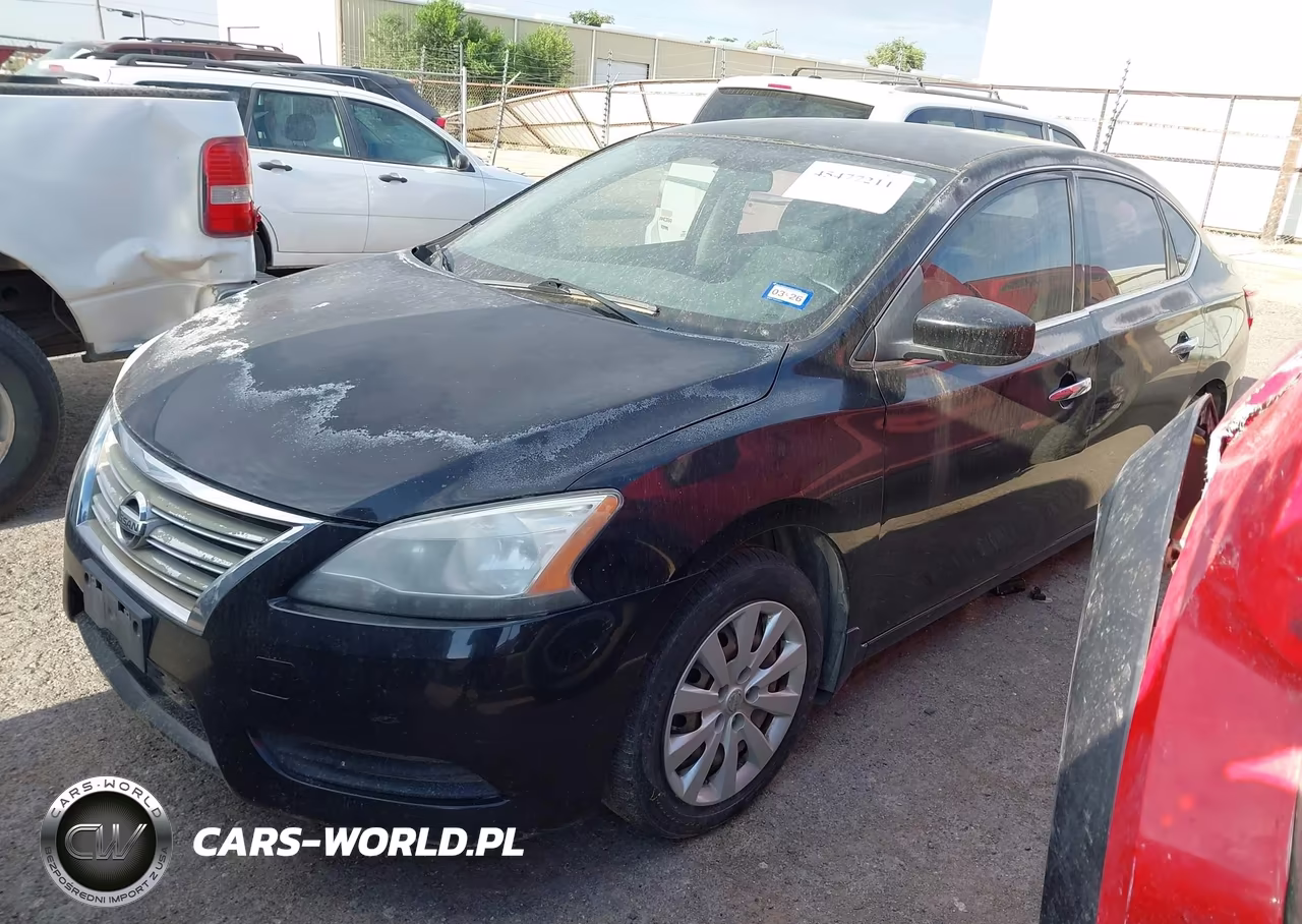 2014 Nissan Sentra Fe+ S-Fe+ Sv-S-Sl-Sr-Sv VIN:1N4AB7AP8EN853507 - 2