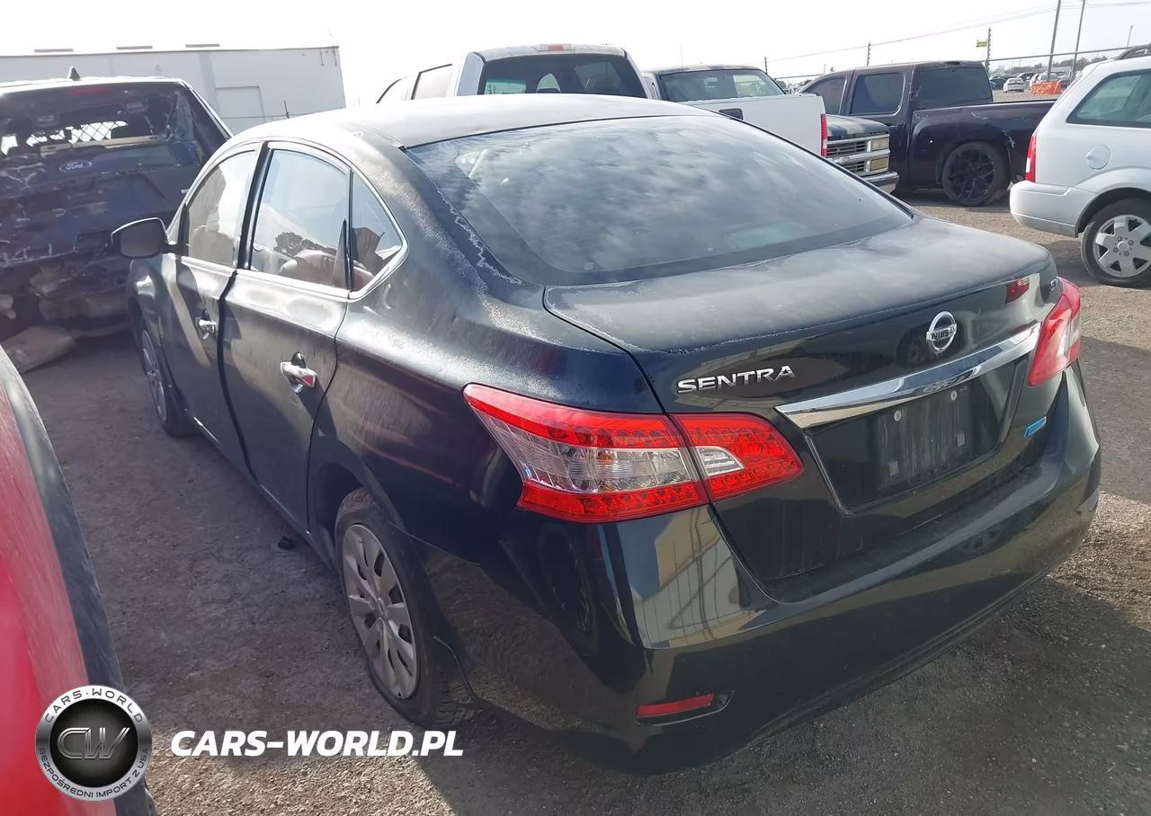 2014 Nissan Sentra Fe+ S-Fe+ Sv-S-Sl-Sr-Sv VIN:1N4AB7AP8EN853507 - 3