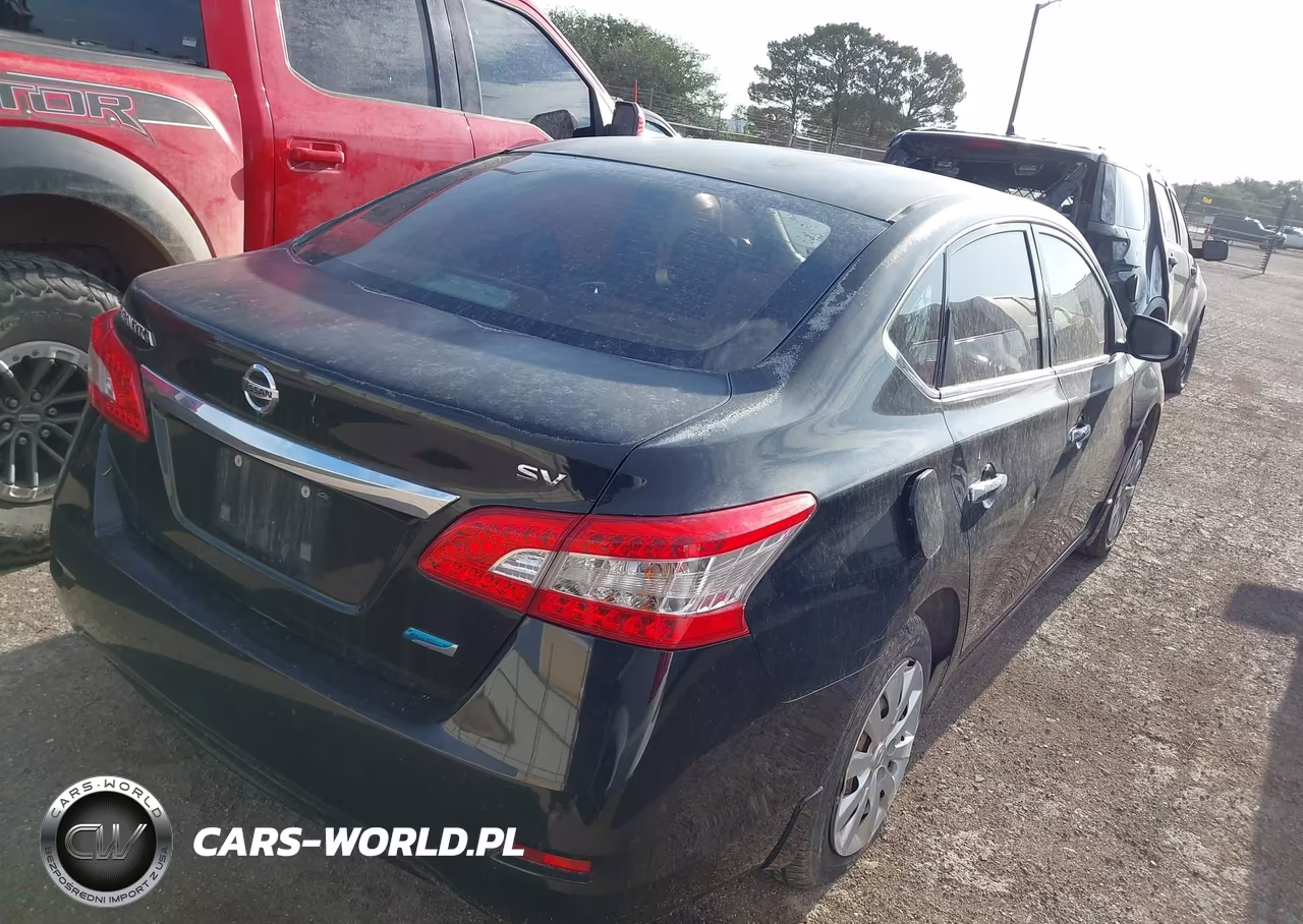 2014 Nissan Sentra Fe+ S-Fe+ Sv-S-Sl-Sr-Sv VIN:1N4AB7AP8EN853507 - 4