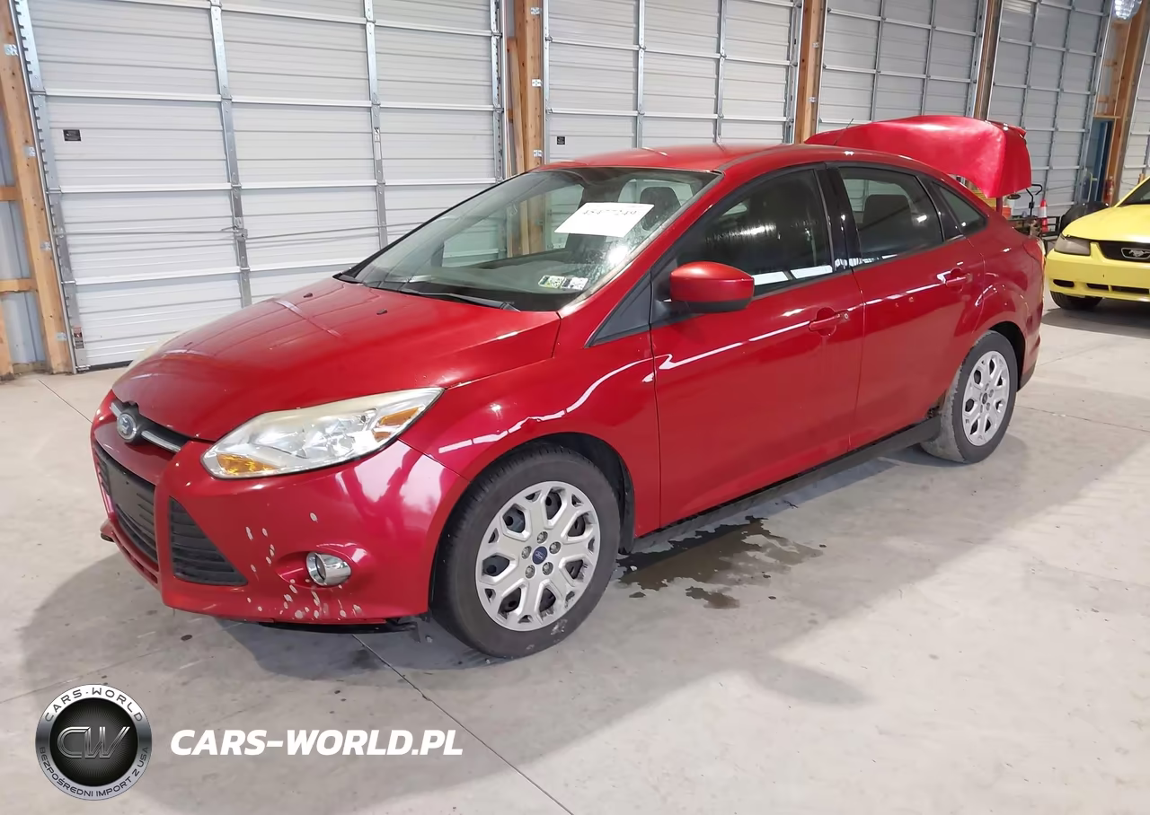 2012 Ford Focus Se VIN:1FAHP3F22CL359982 - 2