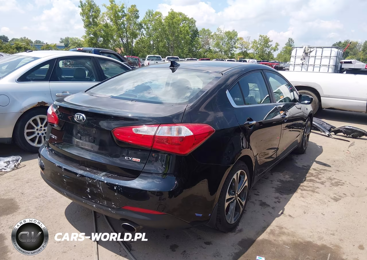 2015 Kia Forte Ex VIN:KNAFX4A8XF5342968 - 4
