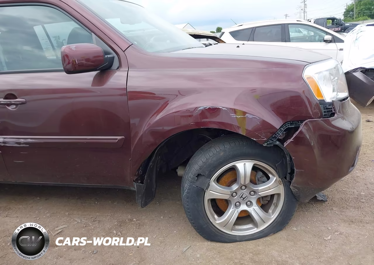 2013 Honda Pilot Ex-L VIN:5FNYF4H54DB042901 - 6