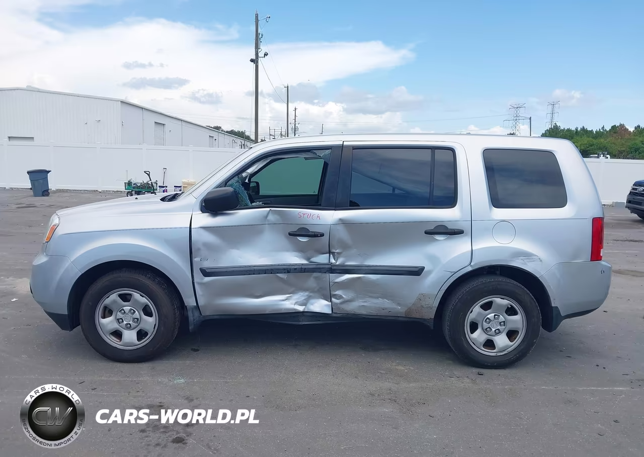 2014 Honda Pilot Lx VIN:5FNYF3H24EB011312 - 14