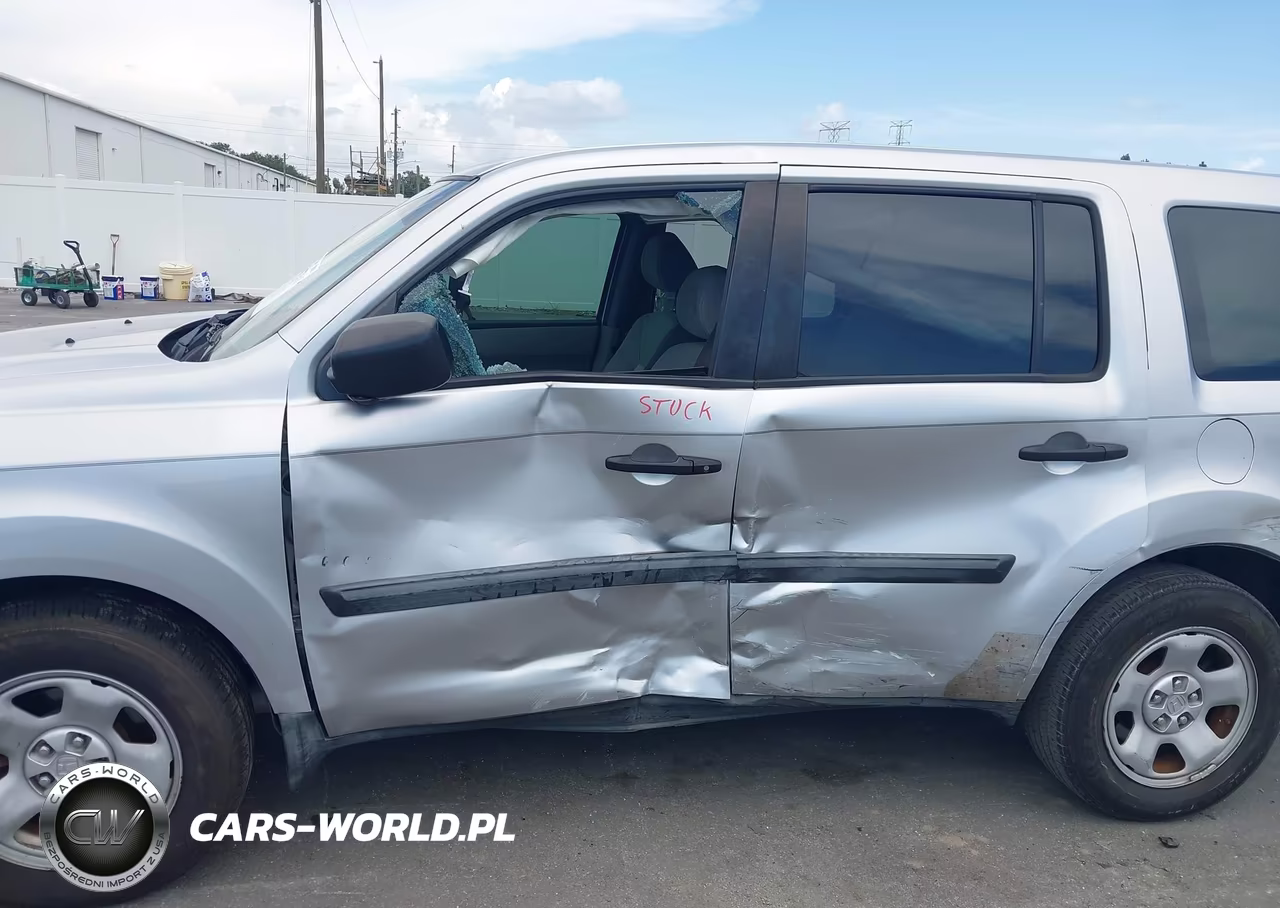 2014 Honda Pilot Lx VIN:5FNYF3H24EB011312 - 6