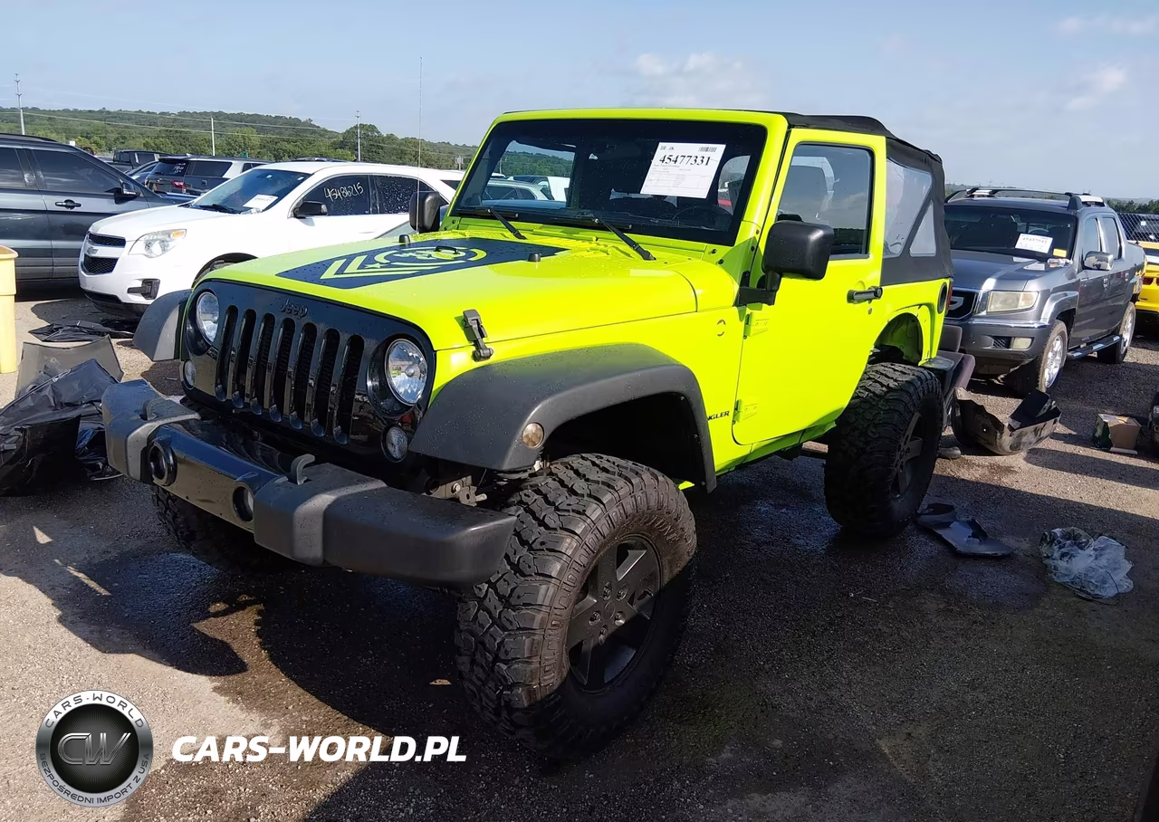 2013 Jeep Wrangler Sport VIN:1C4AJWAG6DL506906 - 2