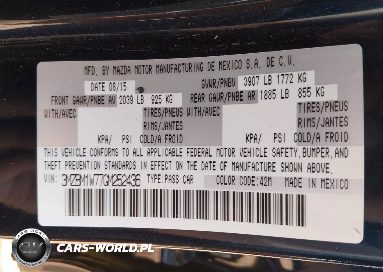 2016 Mazda Mazda3 I Touring VIN:3MZBM1W77GM252436 - 9
