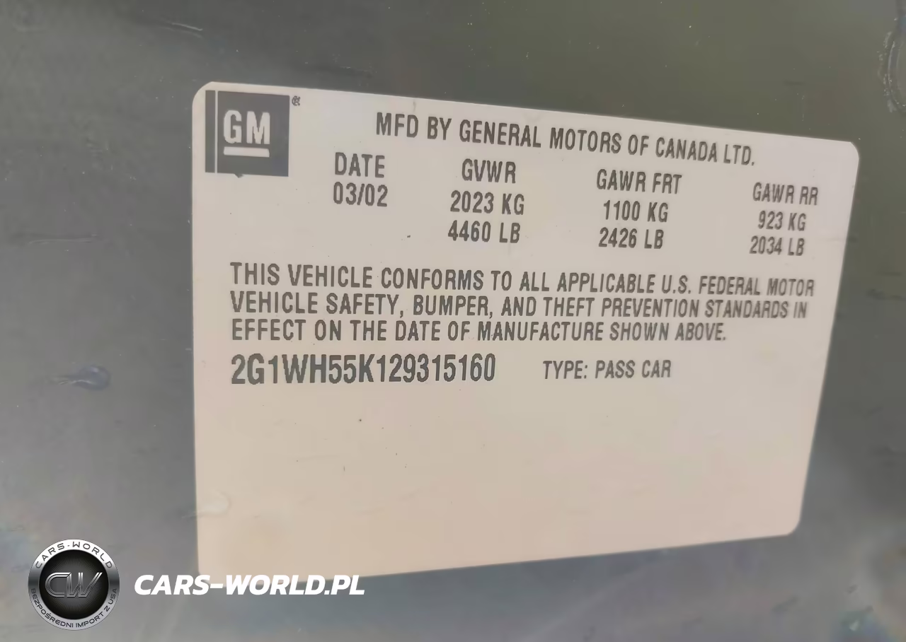 2002 Chevrolet Impala Ls VIN:2G1WH55K129315160 - 9