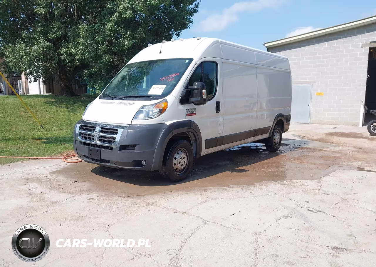 2016 Ram Promaster 2500 High Roof VIN:3C6TRVDG2GE110712 - 2