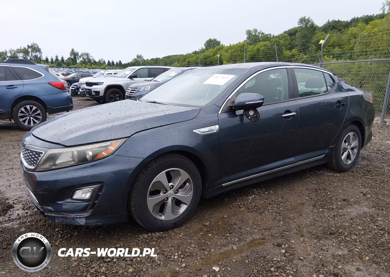 2015 Kia Optima Hybrid VIN:KNAGM4AD4F5078480 - 2