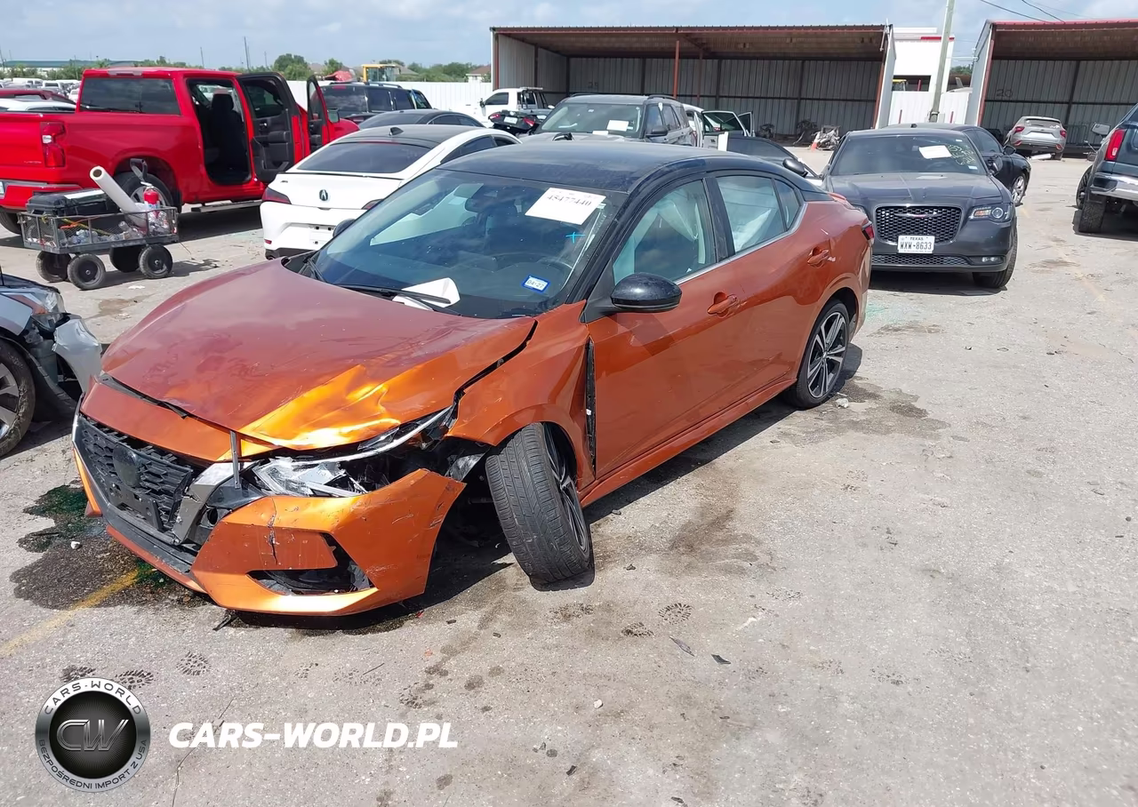 2022 Nissan Sentra Sr Xtronic Cvt VIN:3N1AB8DV1NY236451 - 2