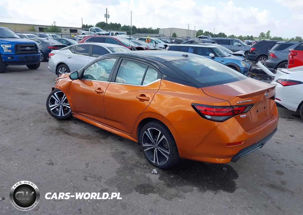 2022 Nissan Sentra Sr Xtronic Cvt VIN:3N1AB8DV1NY236451 - 3