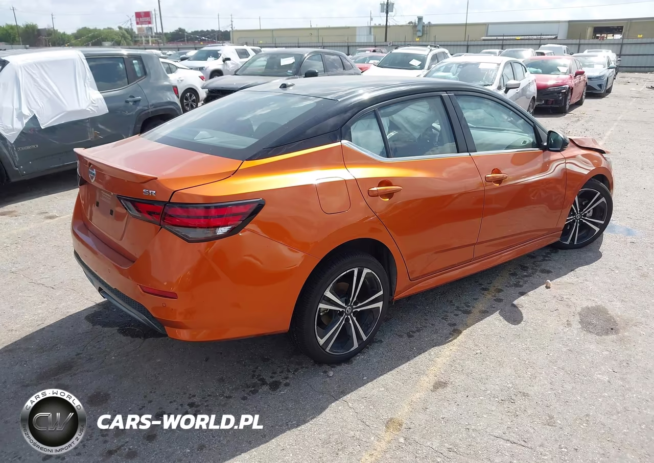 2022 Nissan Sentra Sr Xtronic Cvt VIN:3N1AB8DV1NY236451 - 4