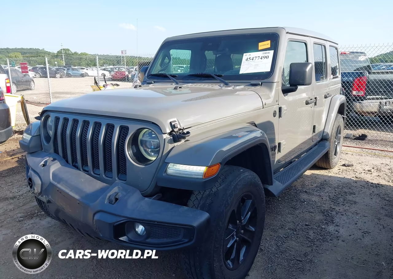 2021 Jeep Wrangler Unlimited Sahara Altitude 4X4 VIN:1C4HJXENXMW563976 - 2