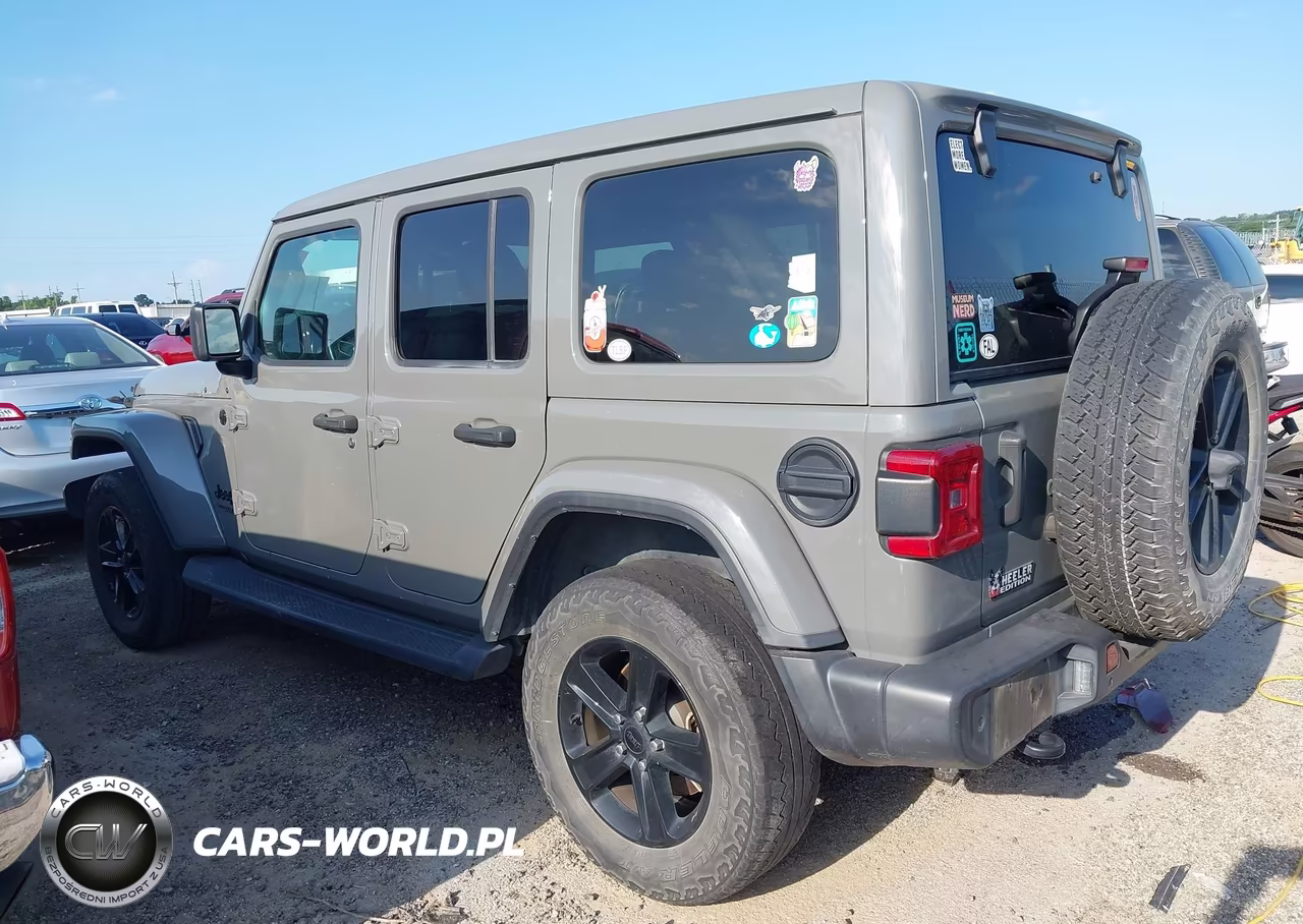 2021 Jeep Wrangler Unlimited Sahara Altitude 4X4 VIN:1C4HJXENXMW563976 - 3