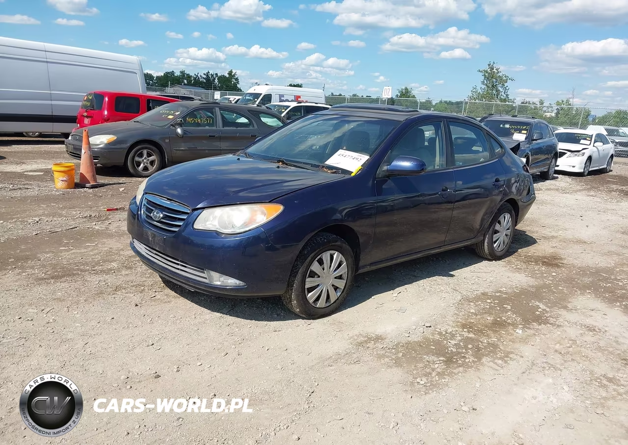 2010 Hyundai Elantra Gls VIN:KMHDU4AD3AU108598 - 2