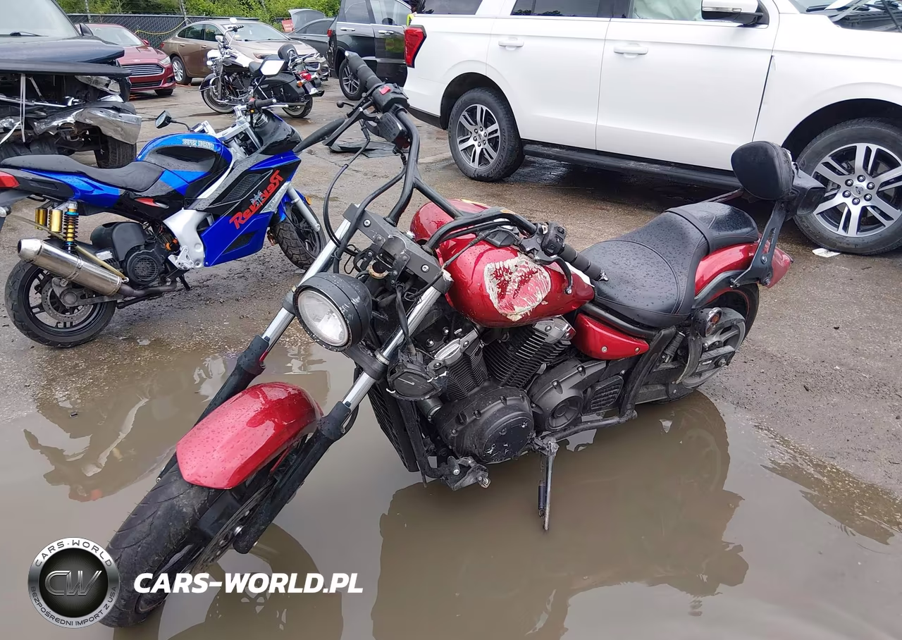 2013 Yamaha Xvs1300 Cu VIN:JYAVP33EXDA007009 - 2