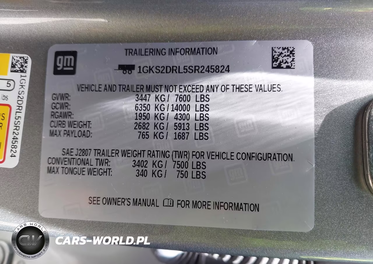 2025 GMC Yukon 4Wd Denali VIN:1GKS2DRL5SR245824 - 9