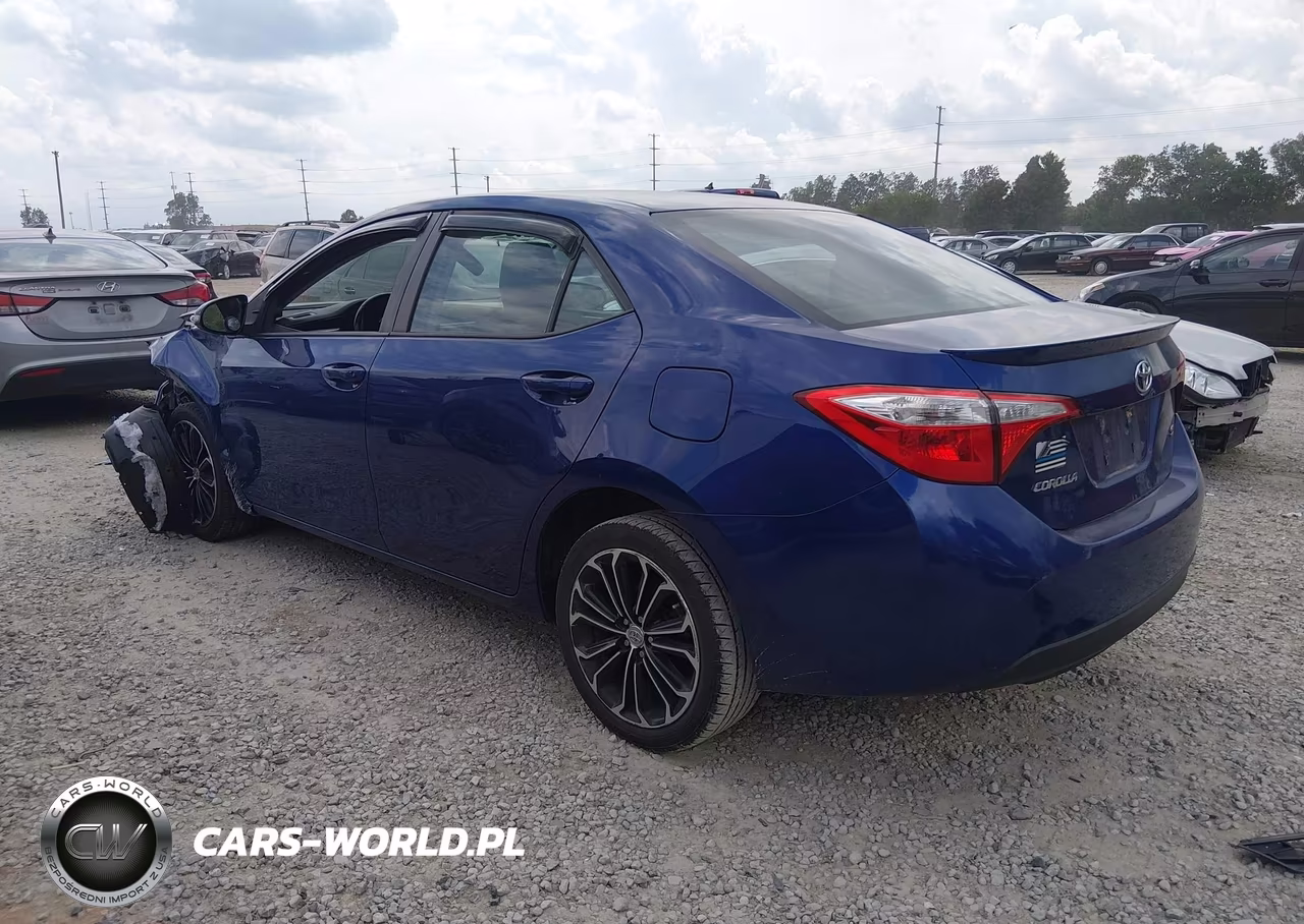 2014 Toyota Corolla S Plus VIN:2T1BURHE2EC141022 - 3